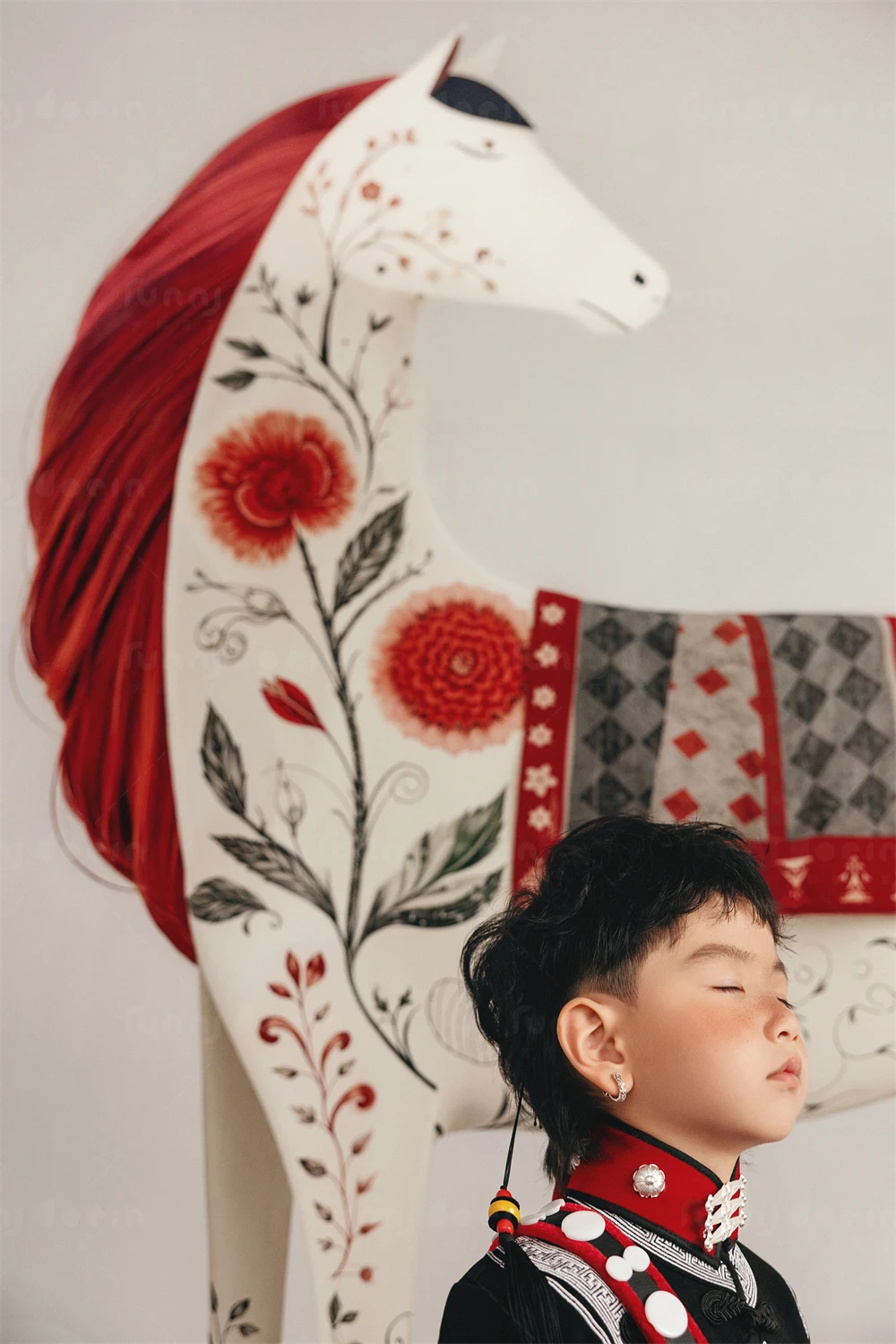 芳妮豆丁儿童摄影 黔山谣