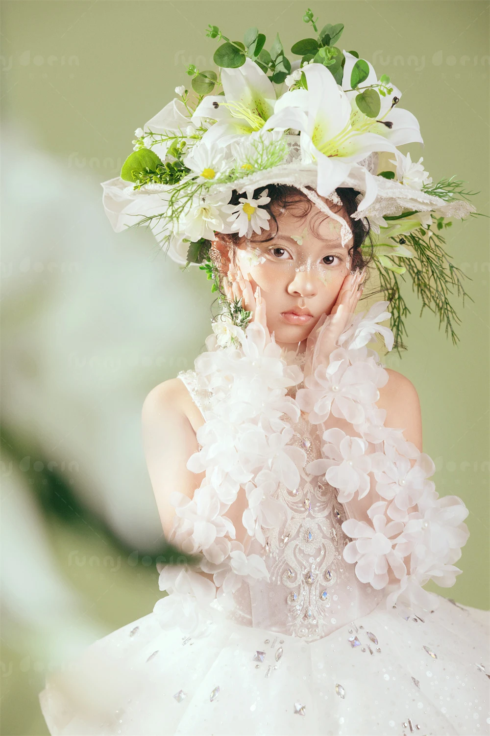 芳妮豆丁儿童摄影 蝶梦花语