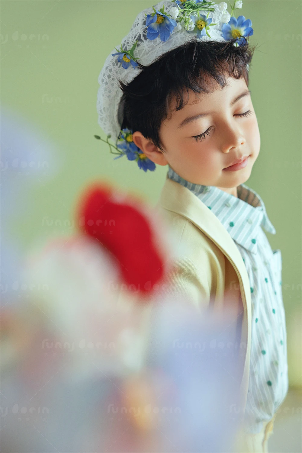 芳妮豆丁儿童摄影 春色漫染