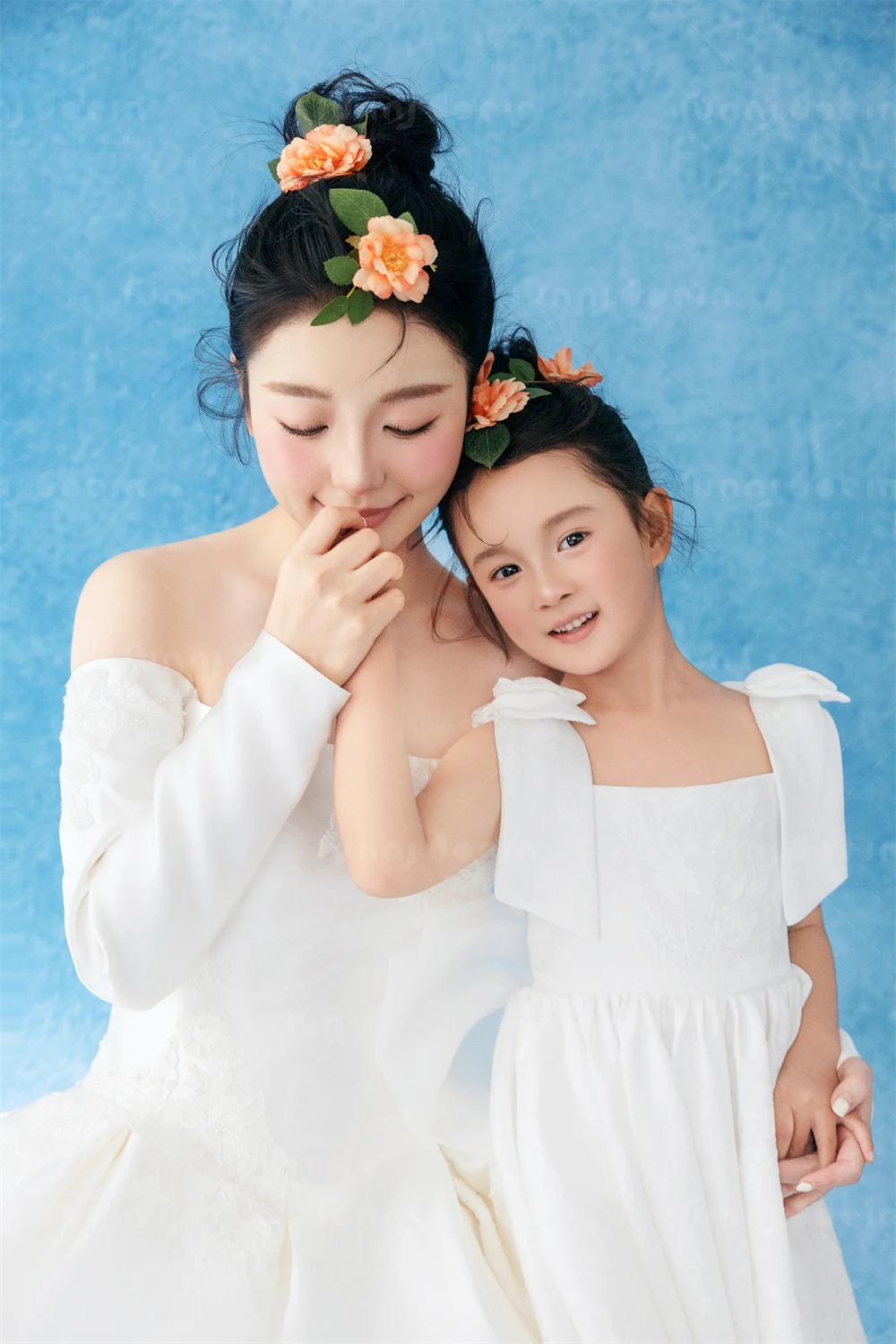 芳妮豆丁儿童摄影 白色协奏曲