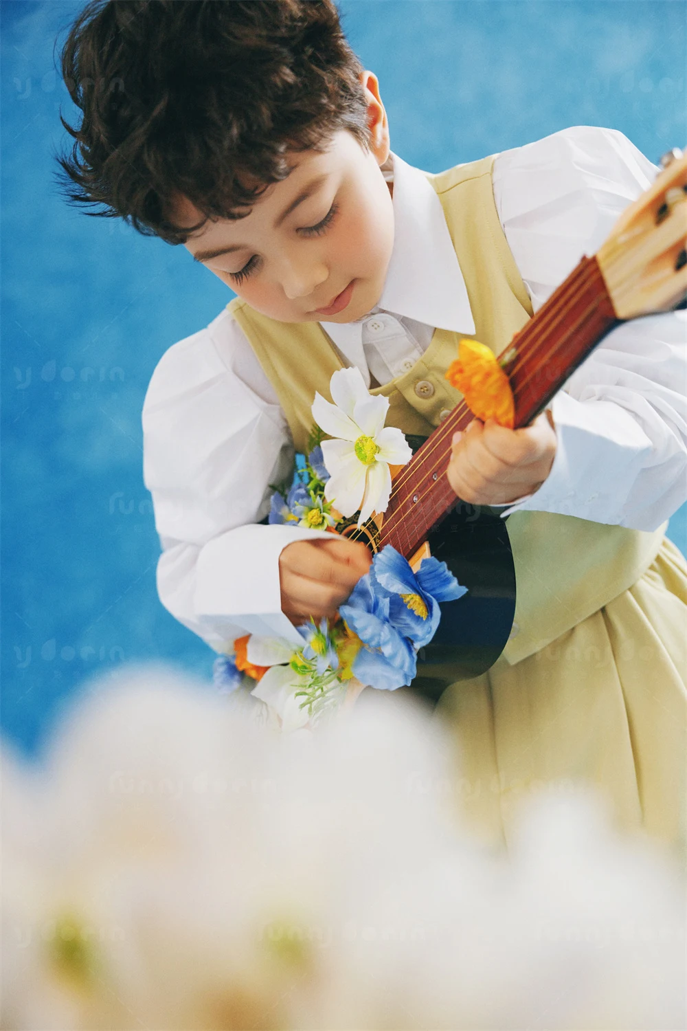 芳妮豆丁儿童摄影 春色漫染