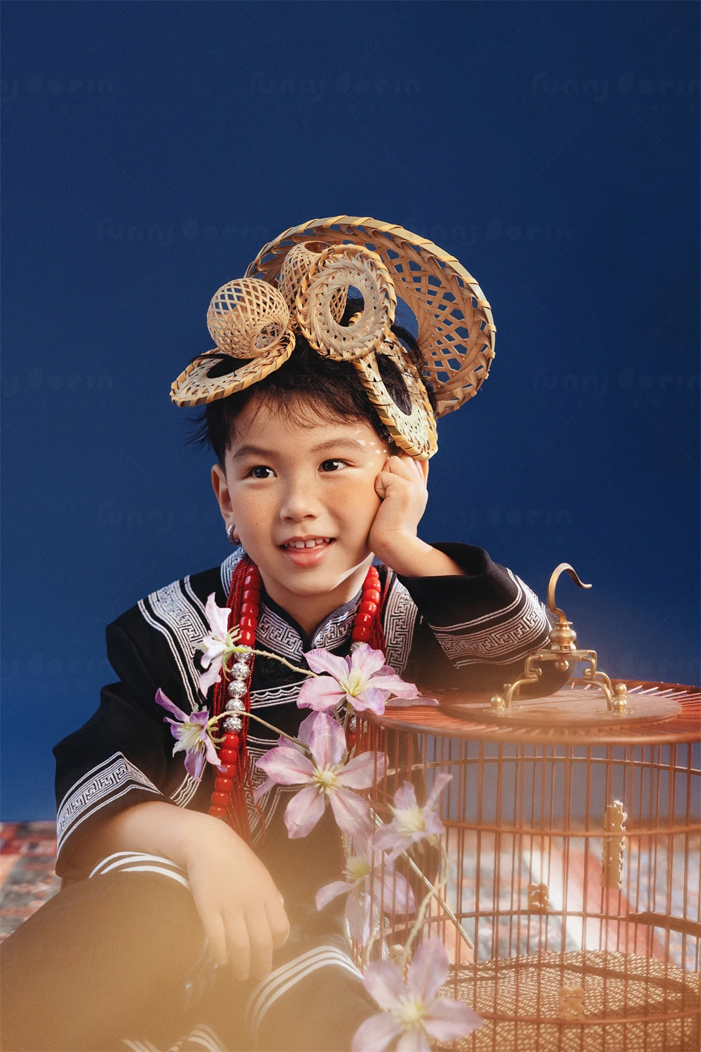 芳妮豆丁儿童摄影 黔山谣