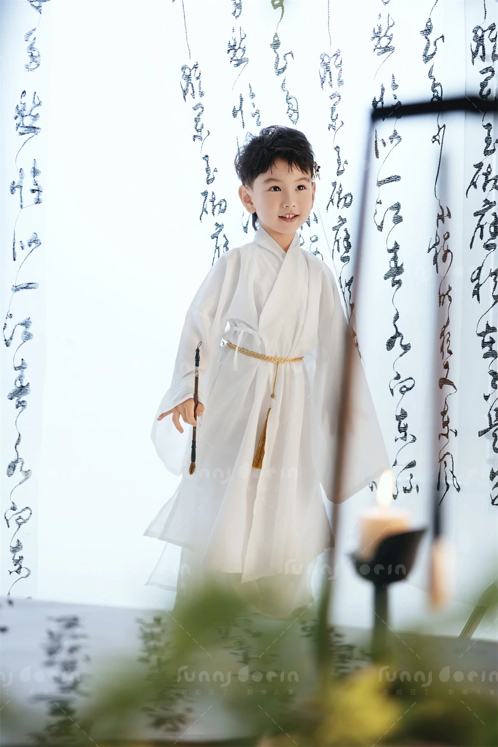 芳妮豆丁儿童摄影 龙驹踏春