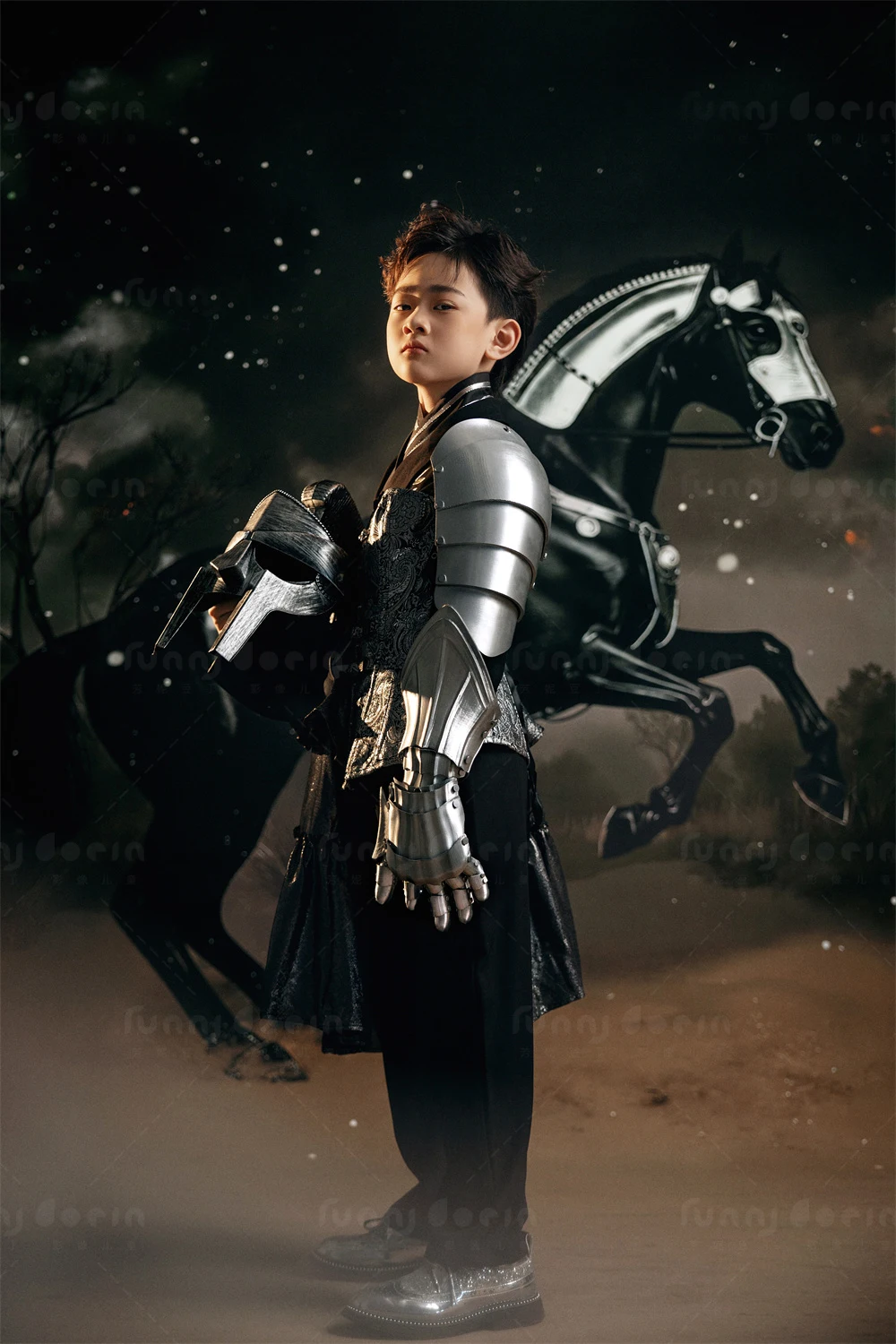 芳妮豆丁儿童摄影 骑士幻想