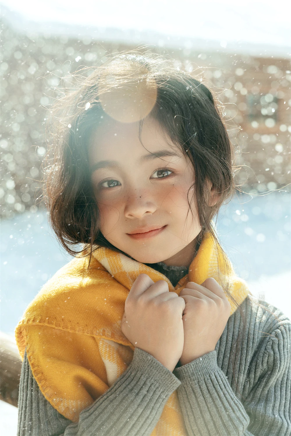 芳妮豆丁儿童摄影 冬日趣事