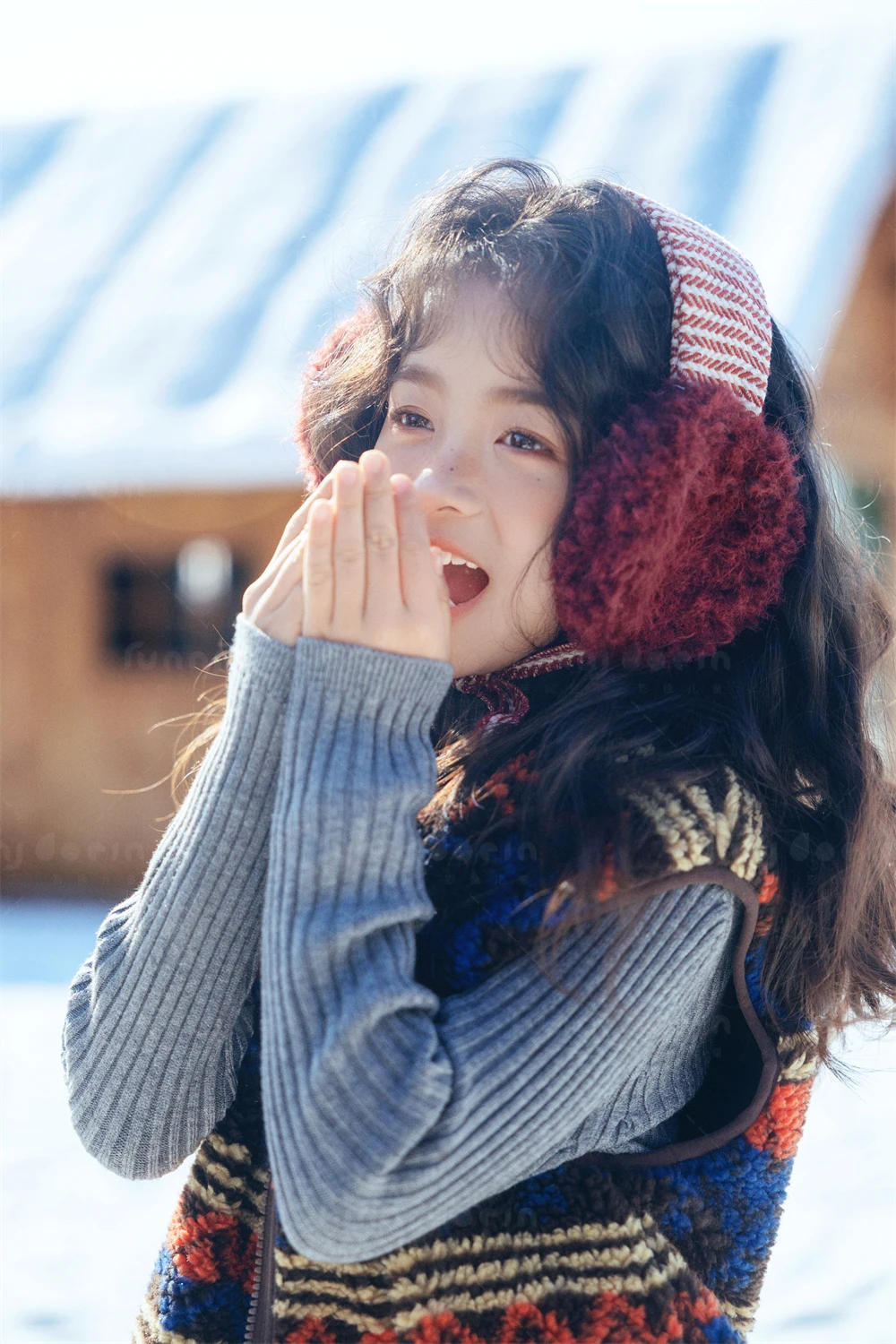 芳妮豆丁儿童摄影 冬日趣事