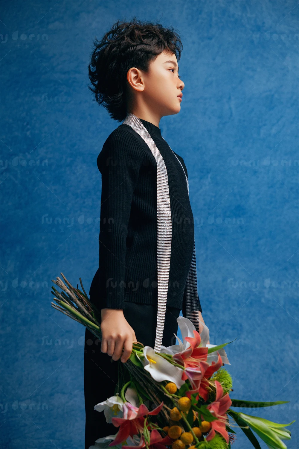 芳妮豆丁儿童摄影 花间低语