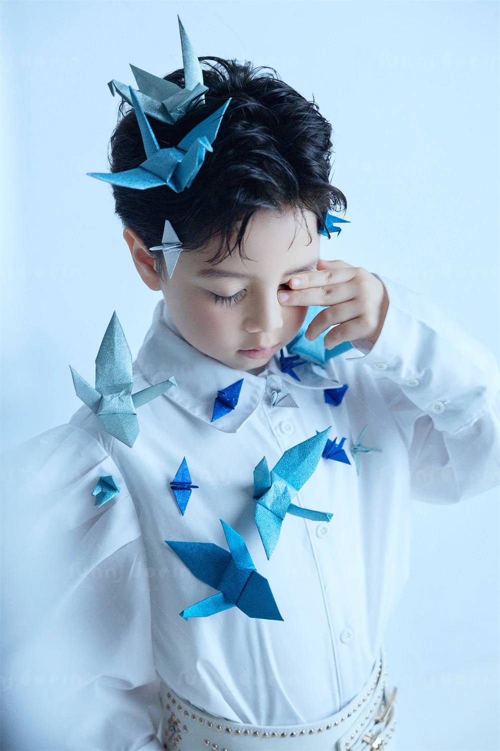 芳妮豆丁儿童摄影 花间信使