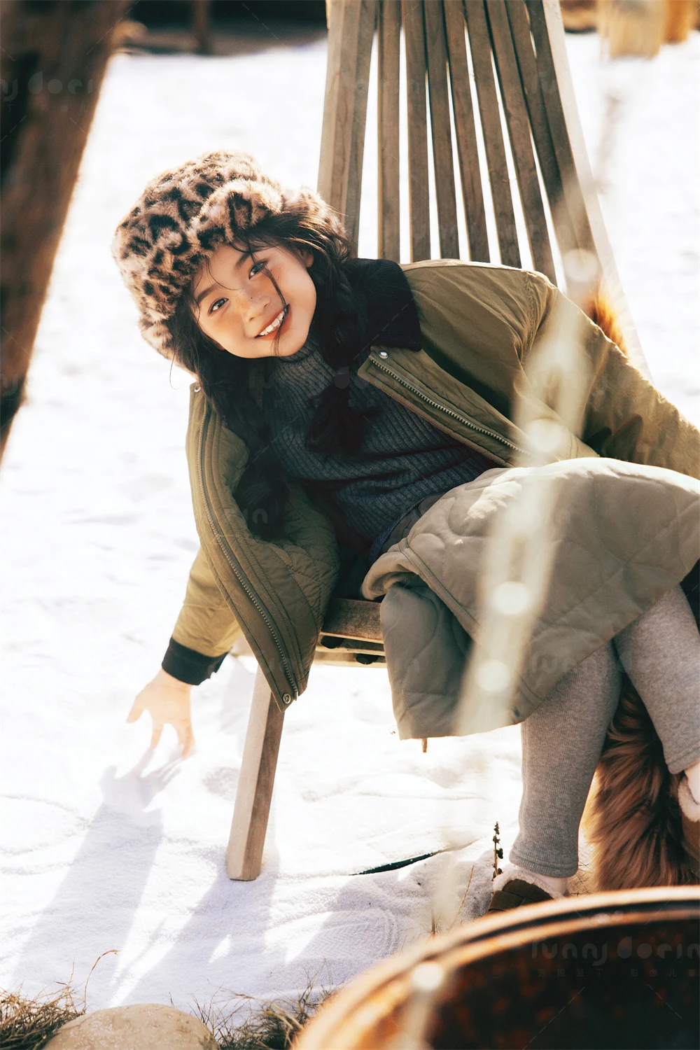 芳妮豆丁儿童摄影 雪境栖温