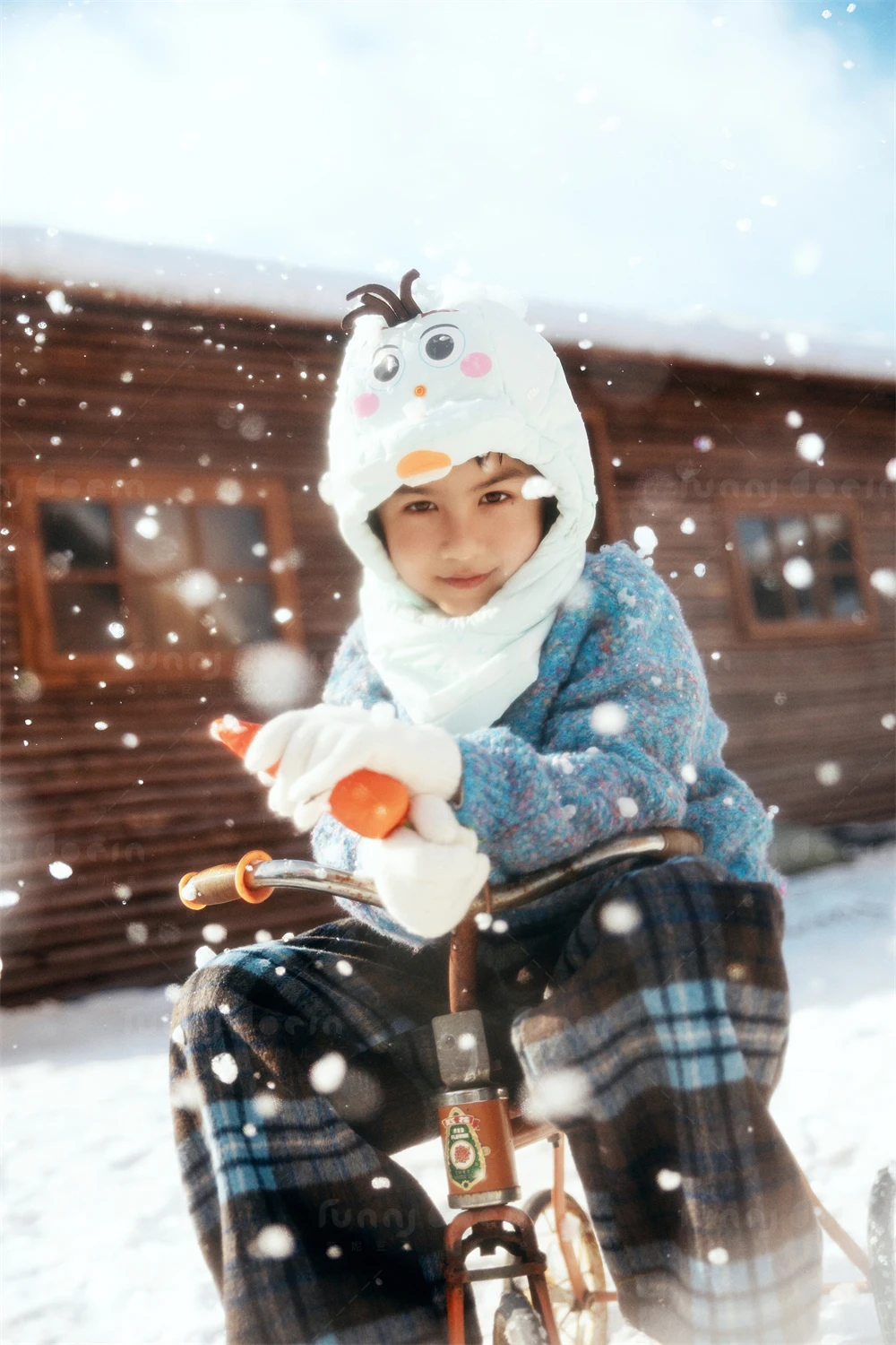 芳妮豆丁儿童摄影 童心雪绒