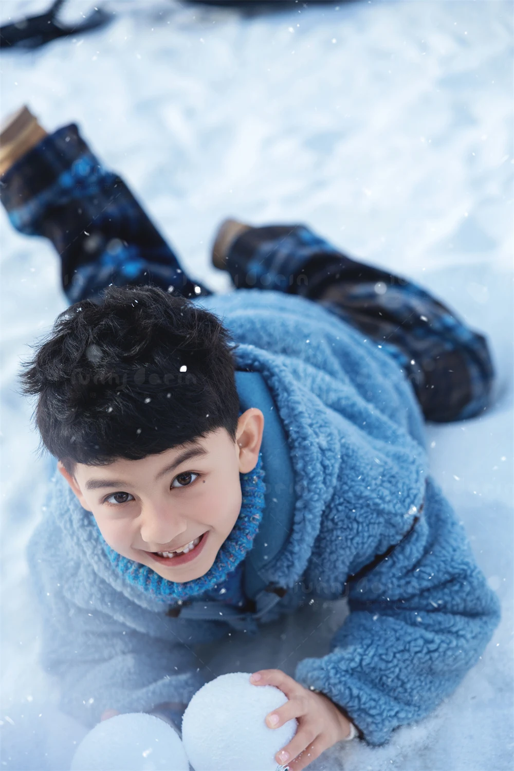 芳妮豆丁儿童摄影 童心雪绒
