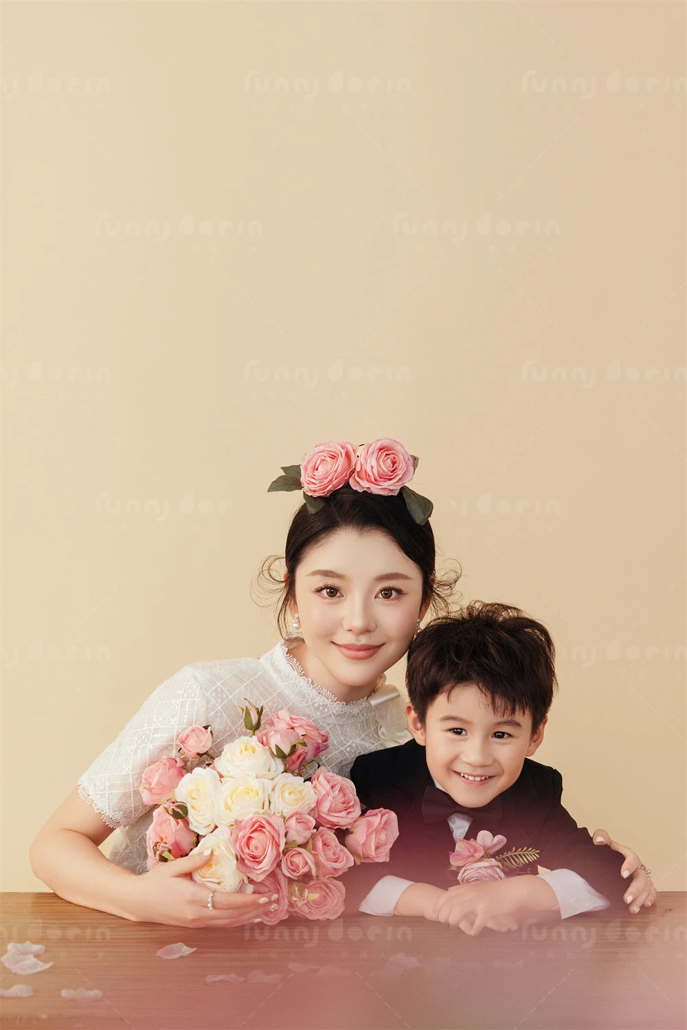 芳妮豆丁儿童摄影 粉韵亲缘