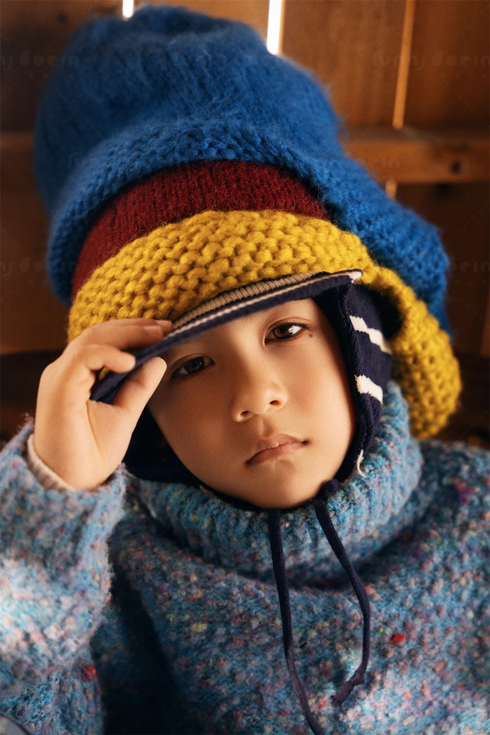 芳妮豆丁儿童摄影 童心雪绒