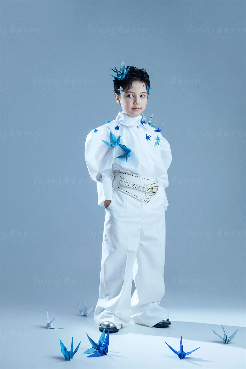 芳妮豆丁儿童摄影 花间信使