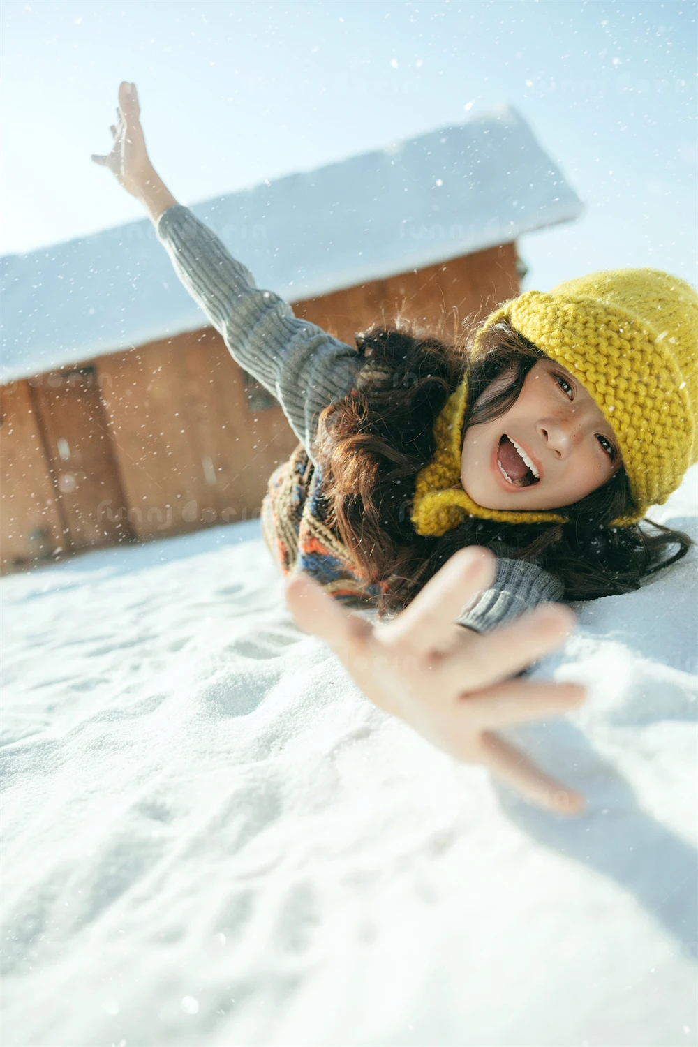 芳妮豆丁儿童摄影 冬日趣事