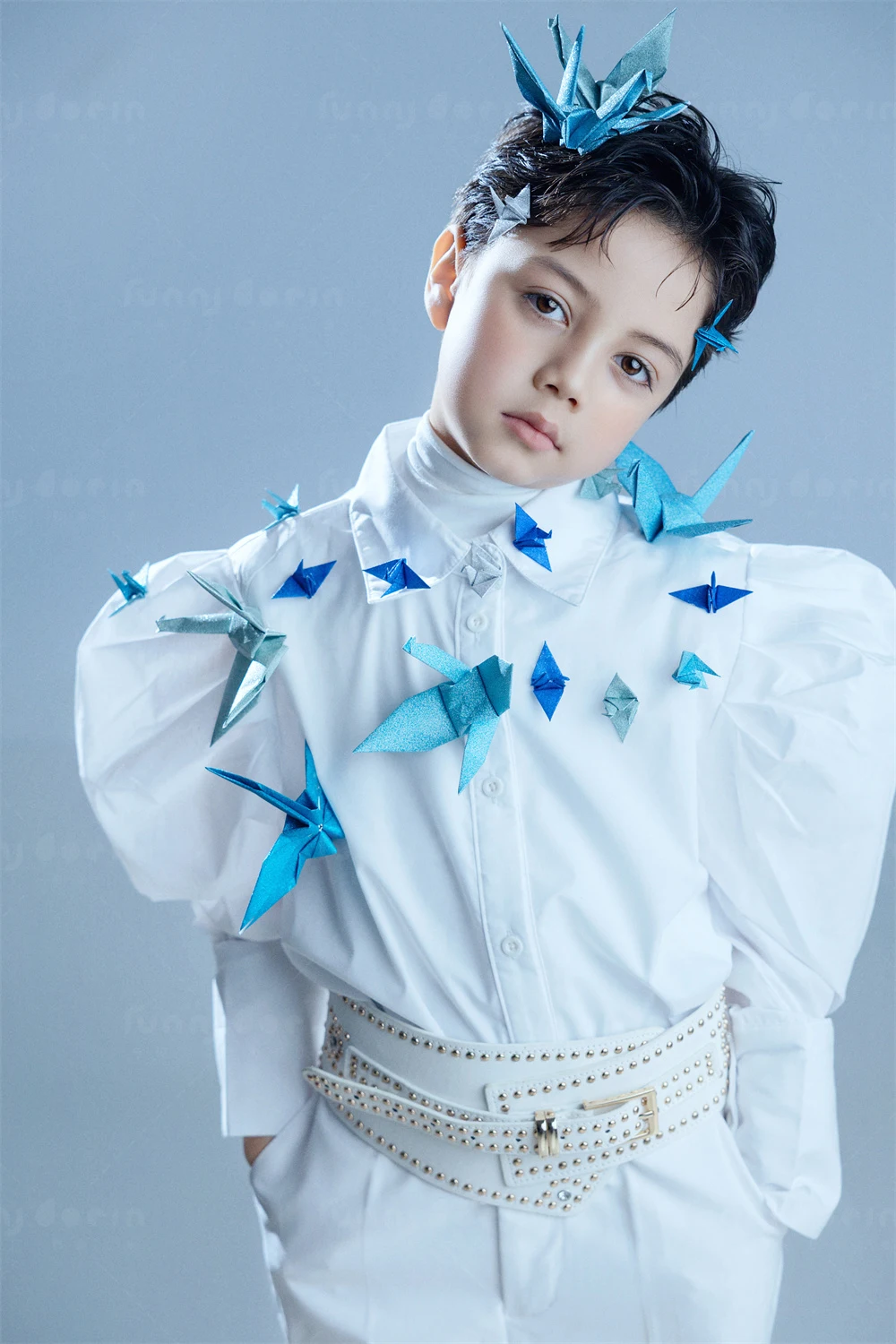 芳妮豆丁儿童摄影 花间信使