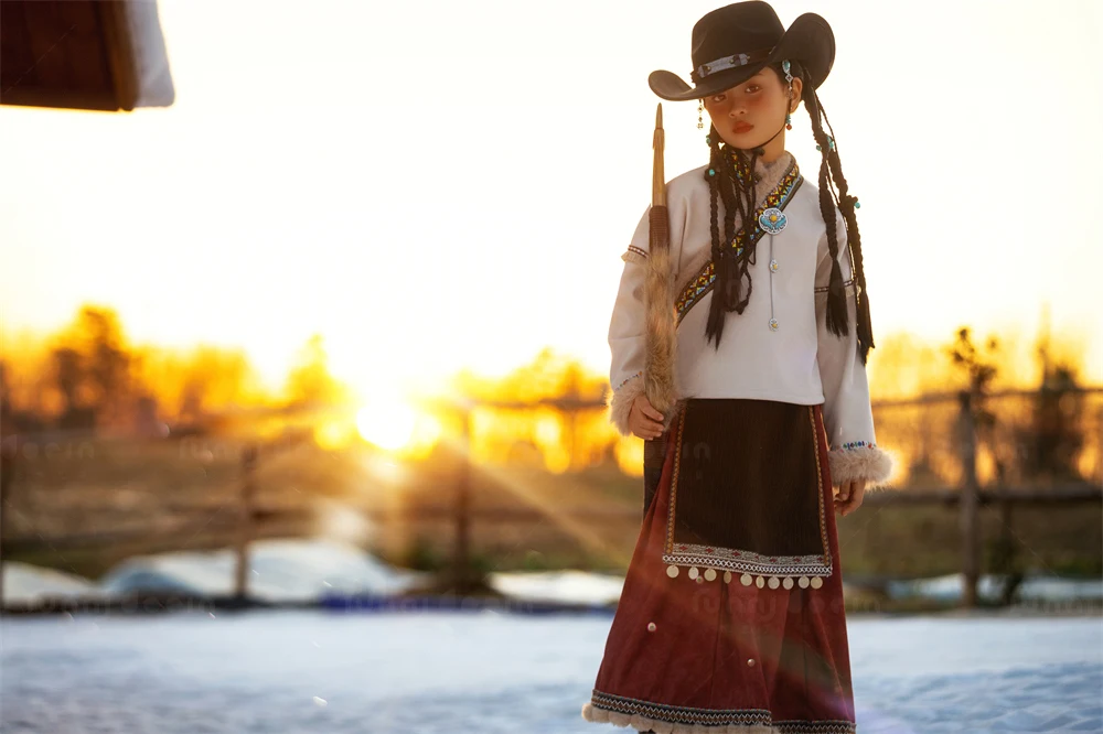 芳妮豆丁儿童摄影 踏雪牧云