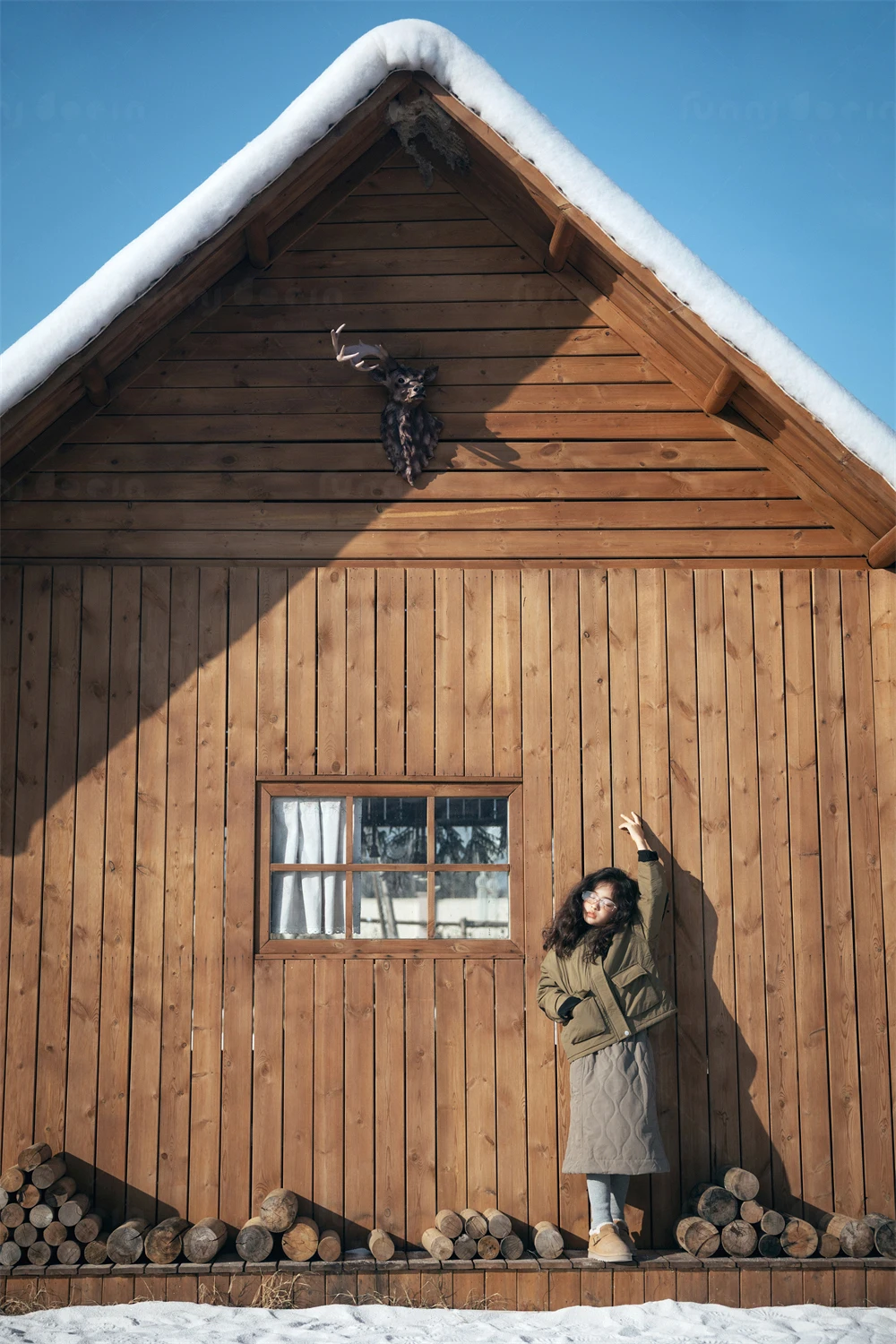 芳妮豆丁儿童摄影 雪境栖温