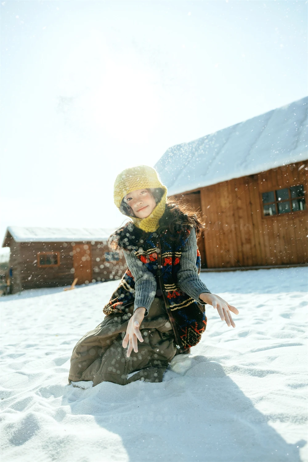 芳妮豆丁儿童摄影 冬日趣事