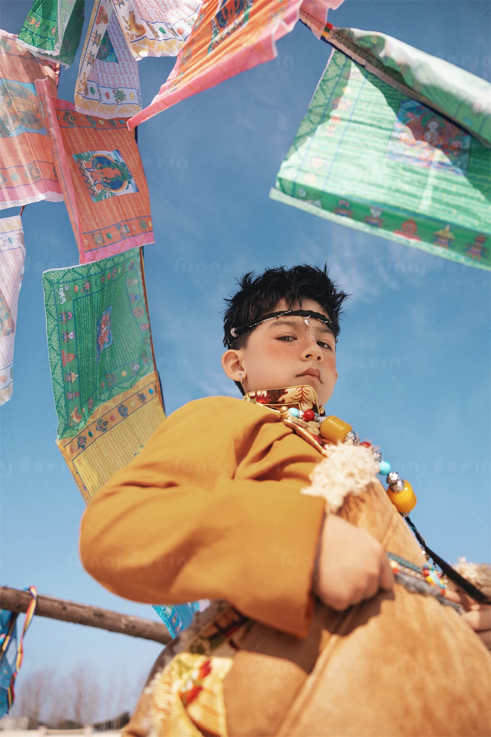 芳妮豆丁儿童摄影 凛冬礼赞