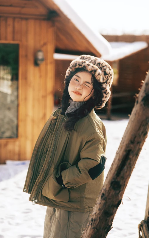 芳妮豆丁儿童摄影-雪境栖温