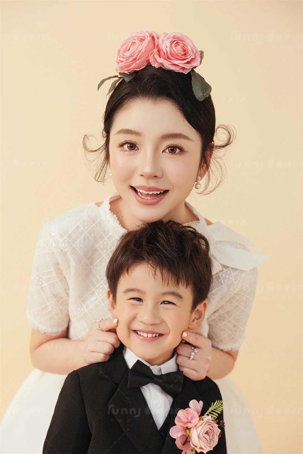 芳妮豆丁儿童摄影 粉韵亲缘