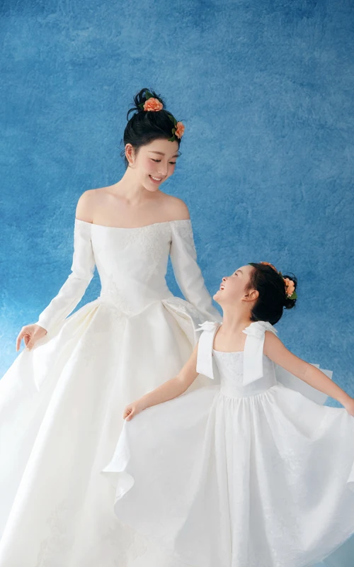 芳妮豆丁儿童摄影-白色协奏曲