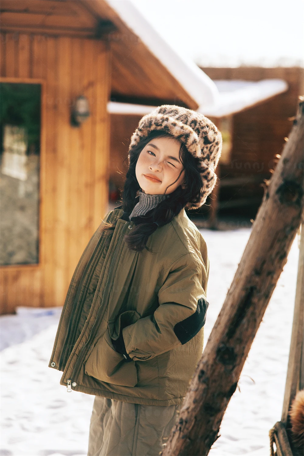 芳妮豆丁儿童摄影 雪境栖温