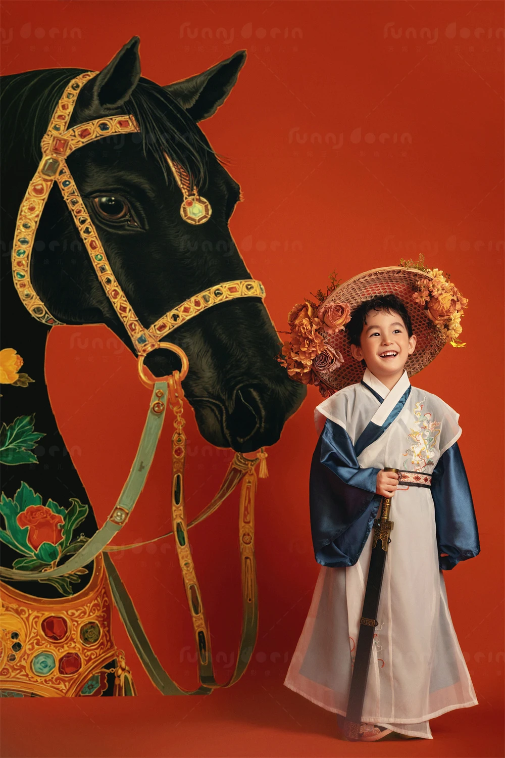 芳妮豆丁儿童摄影 少年游