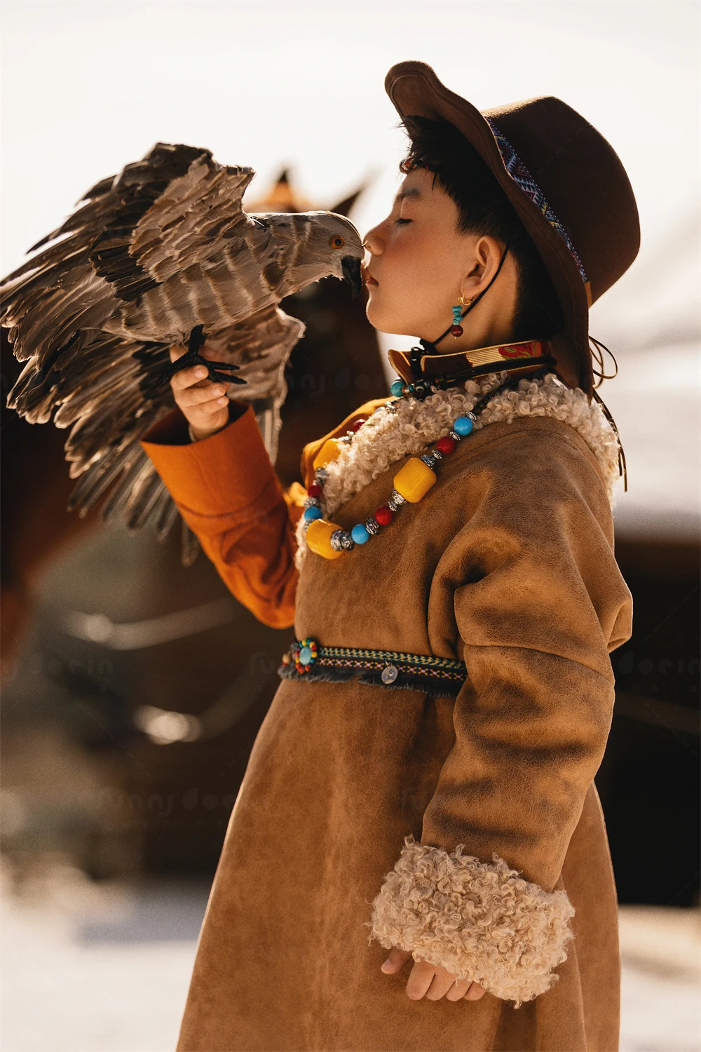 芳妮豆丁儿童摄影 凛冬礼赞