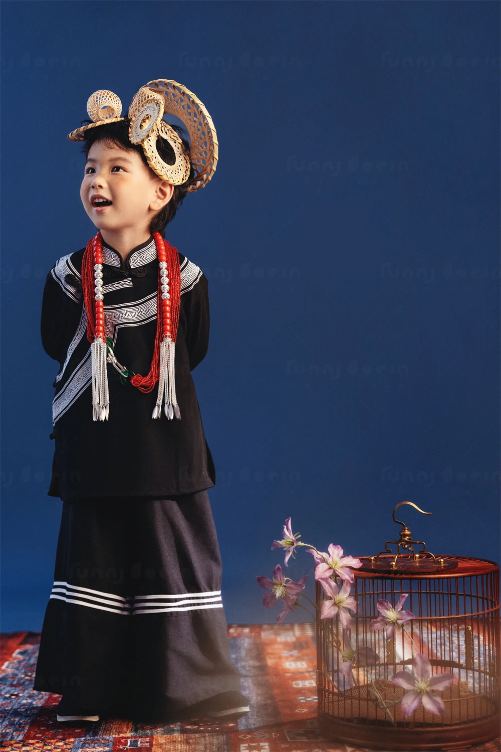 芳妮豆丁儿童摄影 黔山谣