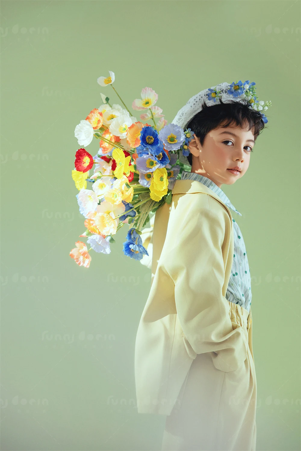 芳妮豆丁儿童摄影 春色漫染