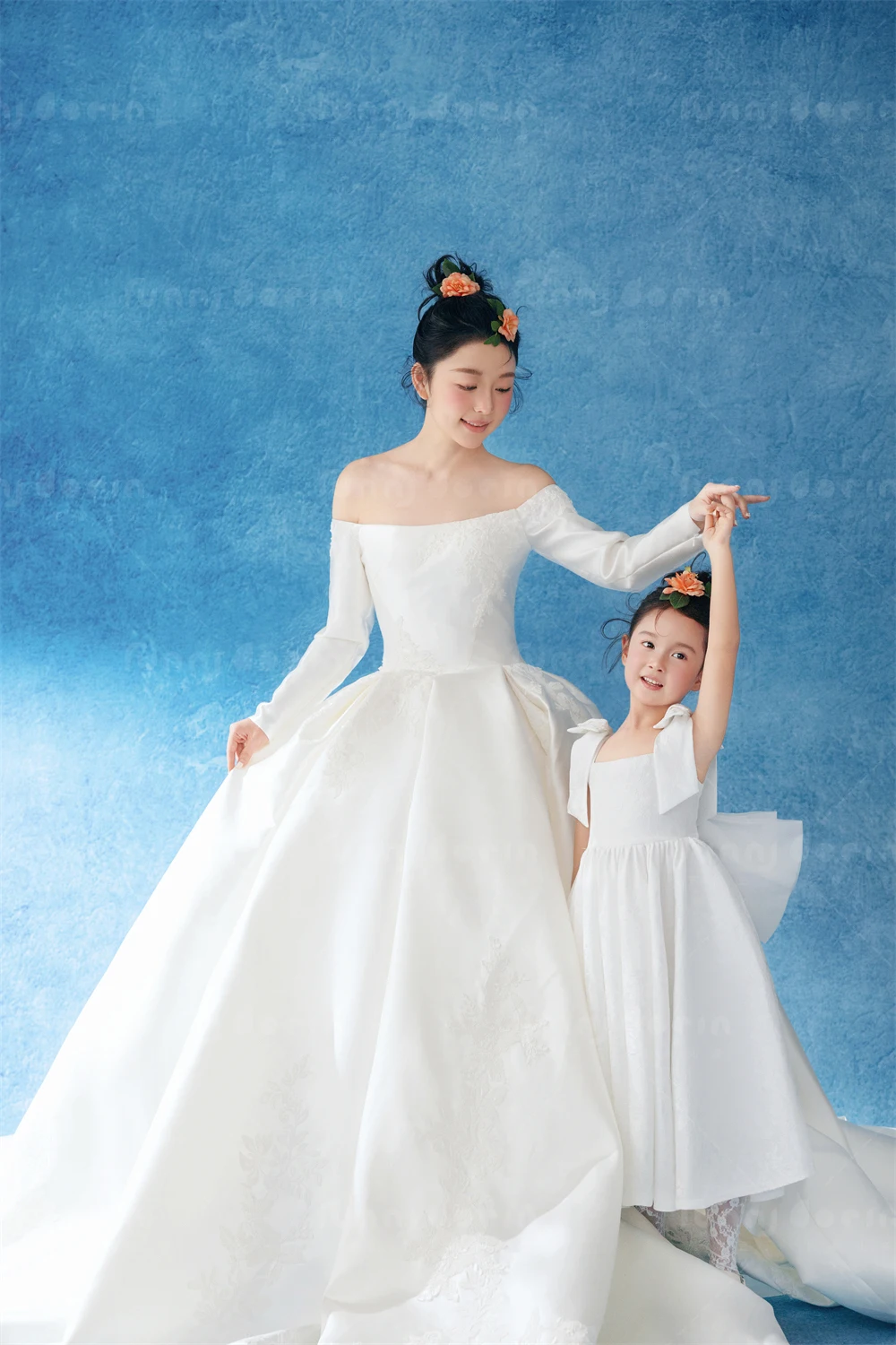 芳妮豆丁儿童摄影 白色协奏曲