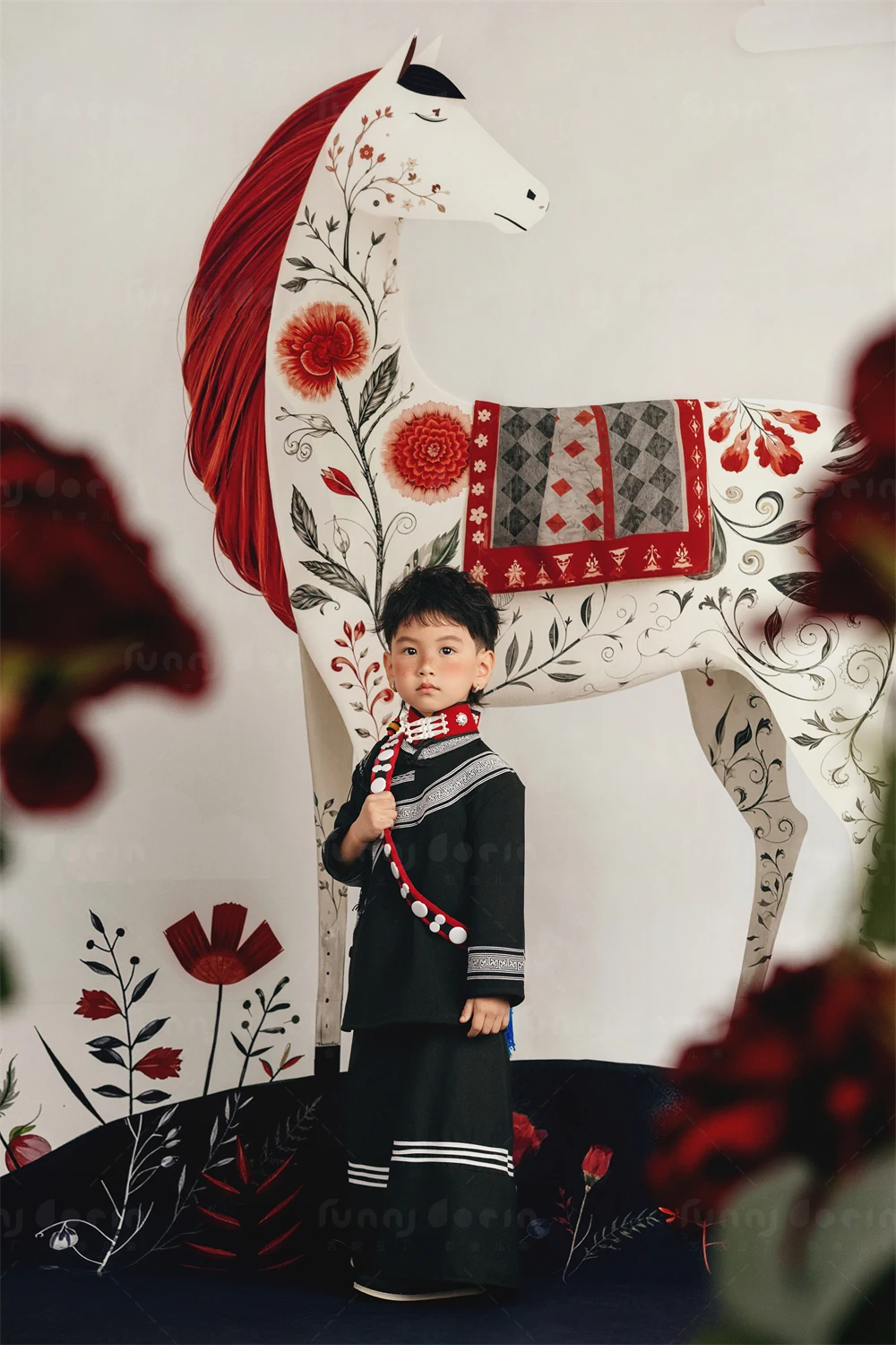 芳妮豆丁儿童摄影 黔山谣