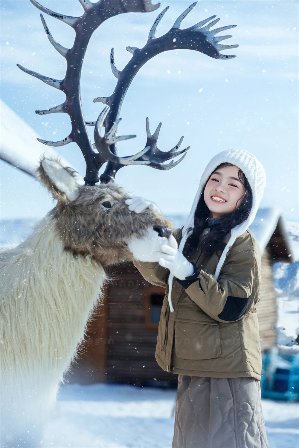 芳妮豆丁儿童摄影 雪境栖温