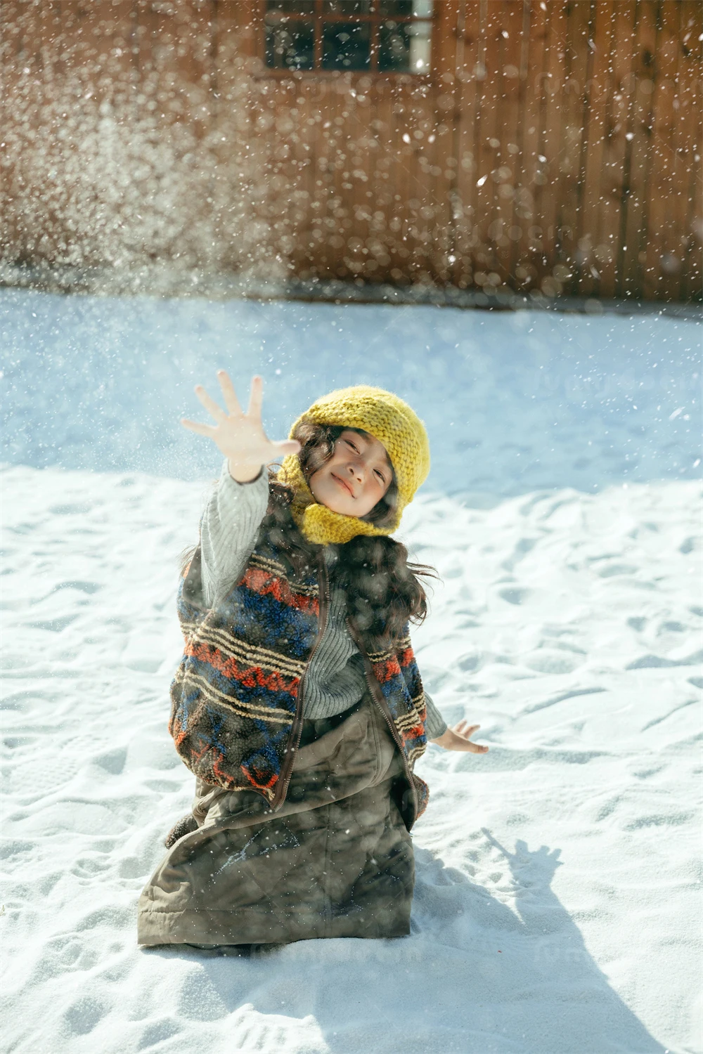 芳妮豆丁儿童摄影 冬日趣事