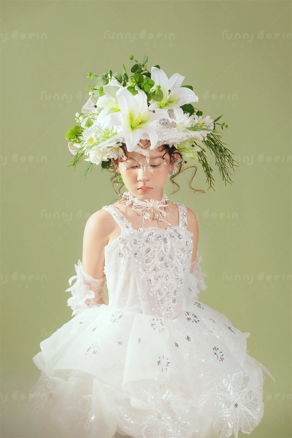 芳妮豆丁儿童摄影 蝶梦花语