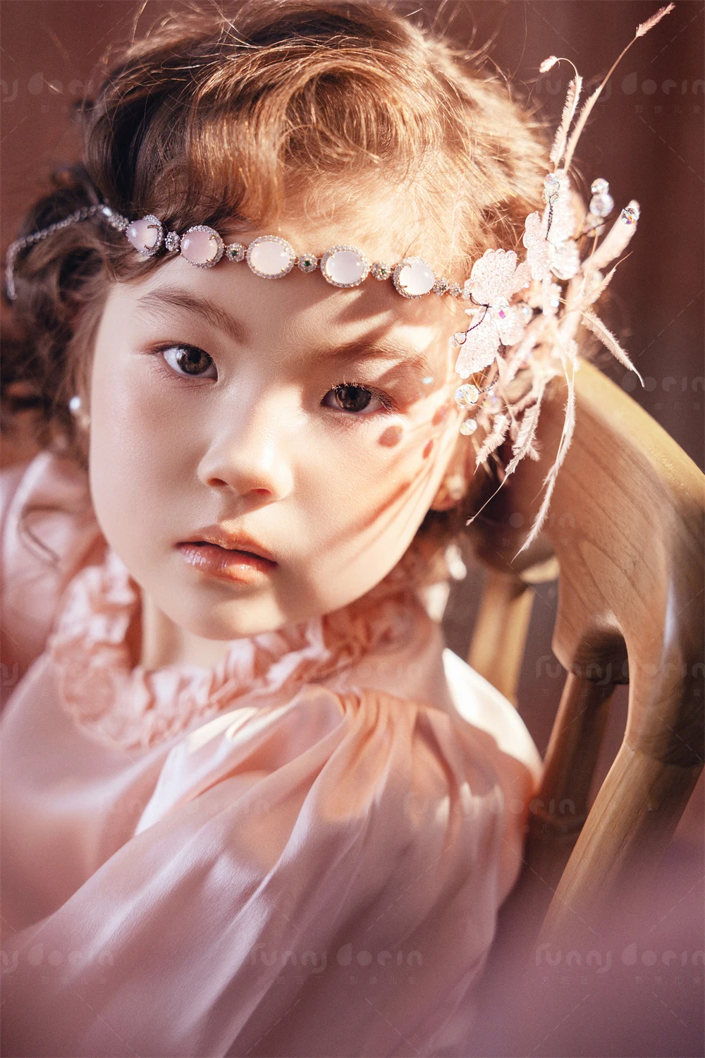 芳妮豆丁儿童摄影 粉蝶绮梦