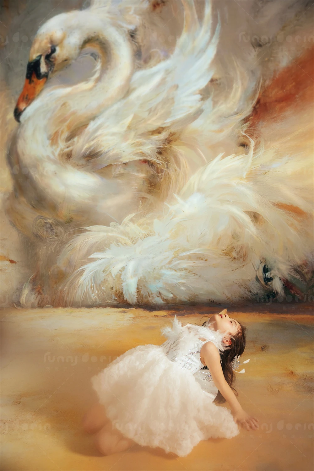 芳妮豆丁儿童摄影 天鹅之梦