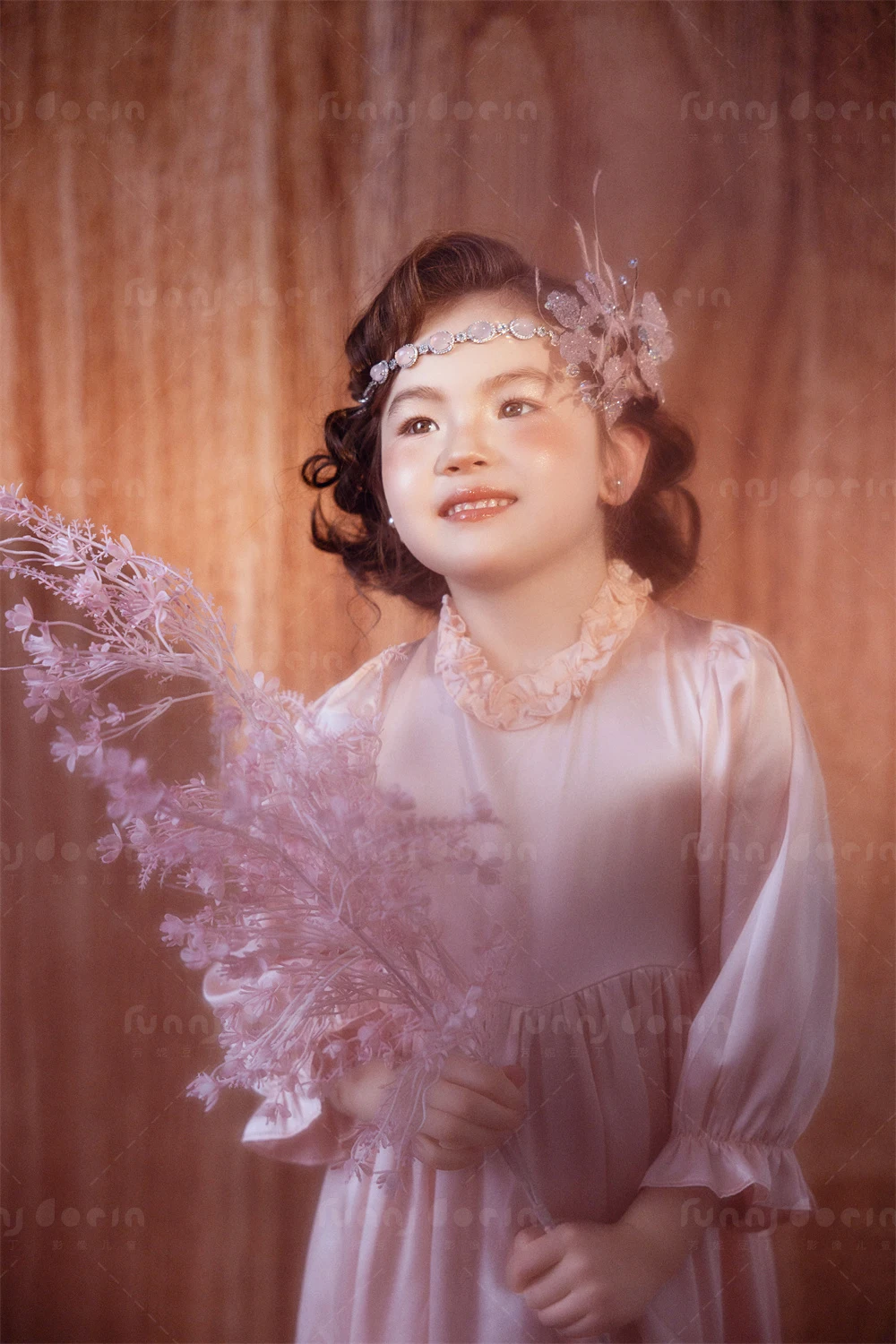 芳妮豆丁儿童摄影 粉蝶绮梦