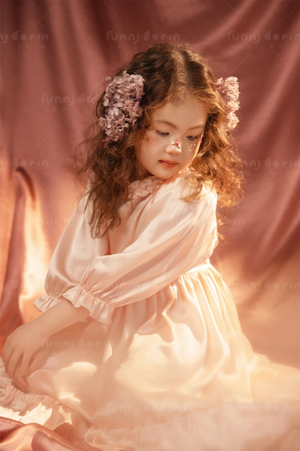 芳妮豆丁儿童摄影 粉蝶绮梦