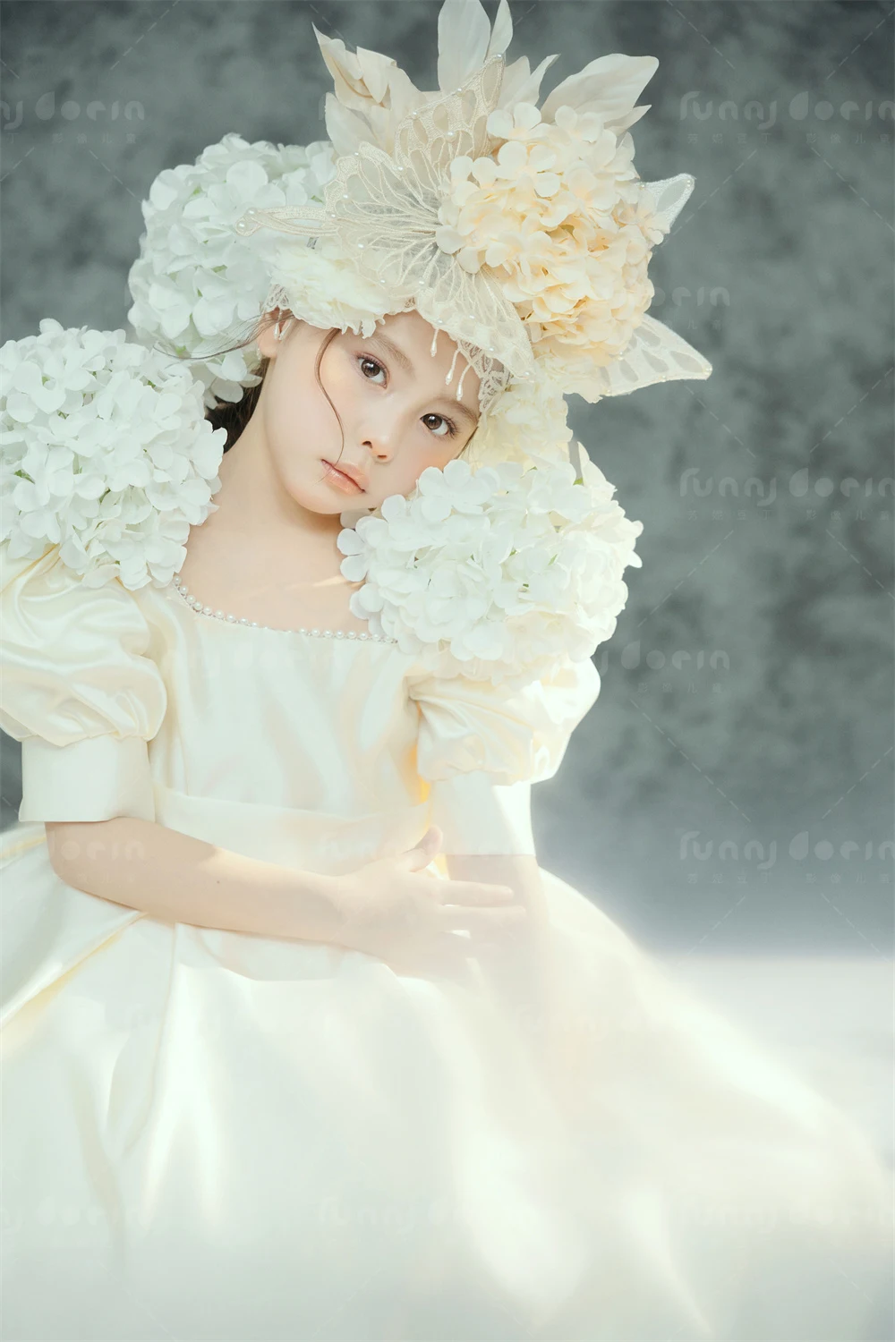 芳妮豆丁儿童摄影 花嫁初梦