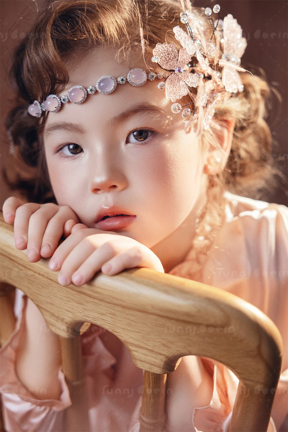 芳妮豆丁儿童摄影 粉蝶绮梦