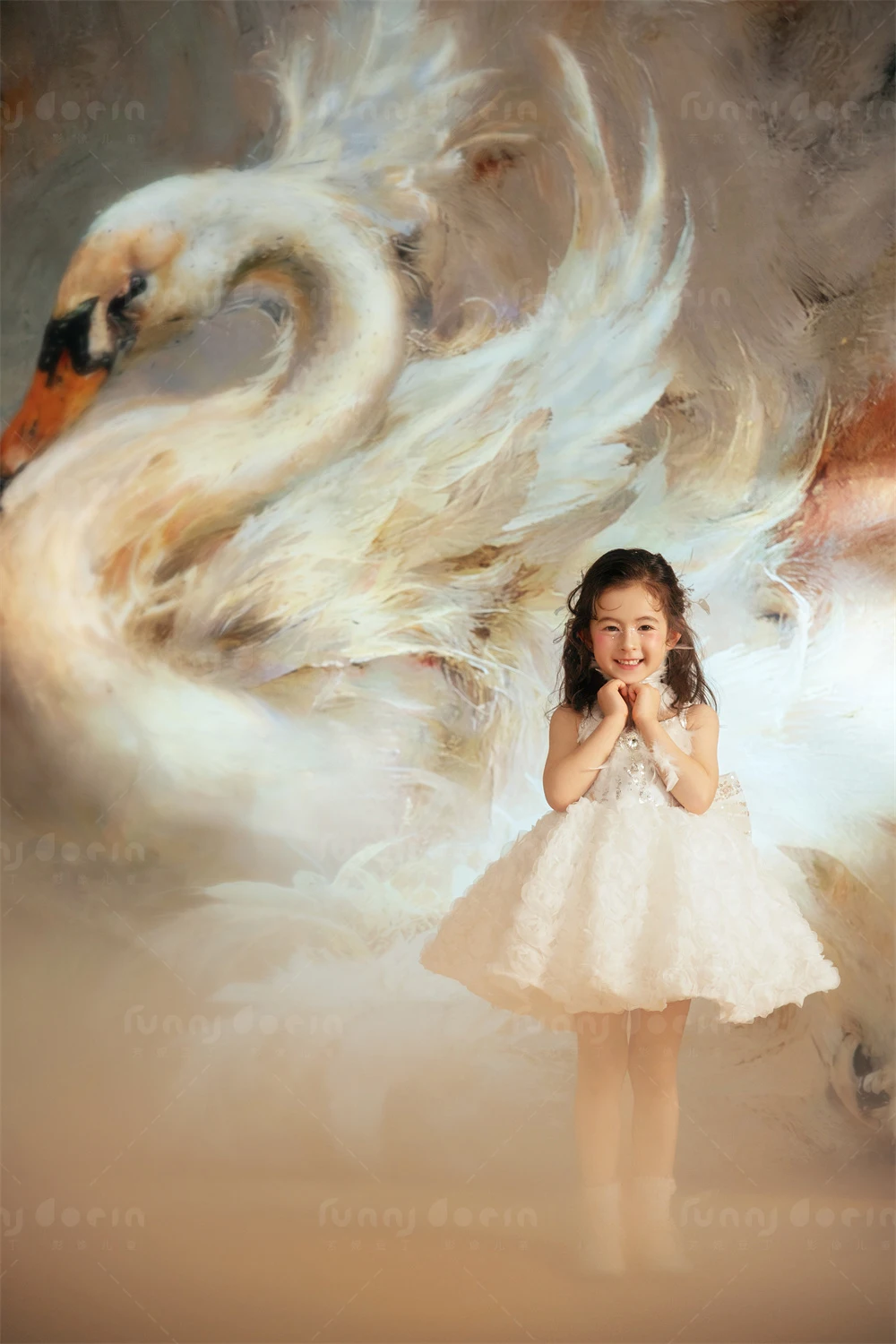 芳妮豆丁儿童摄影 天鹅之梦