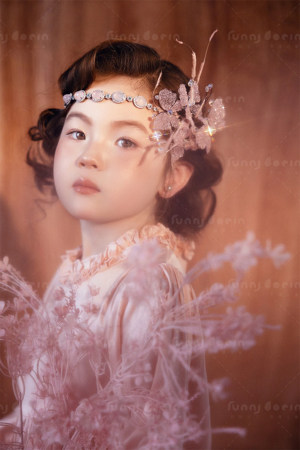 芳妮豆丁儿童摄影 粉蝶绮梦