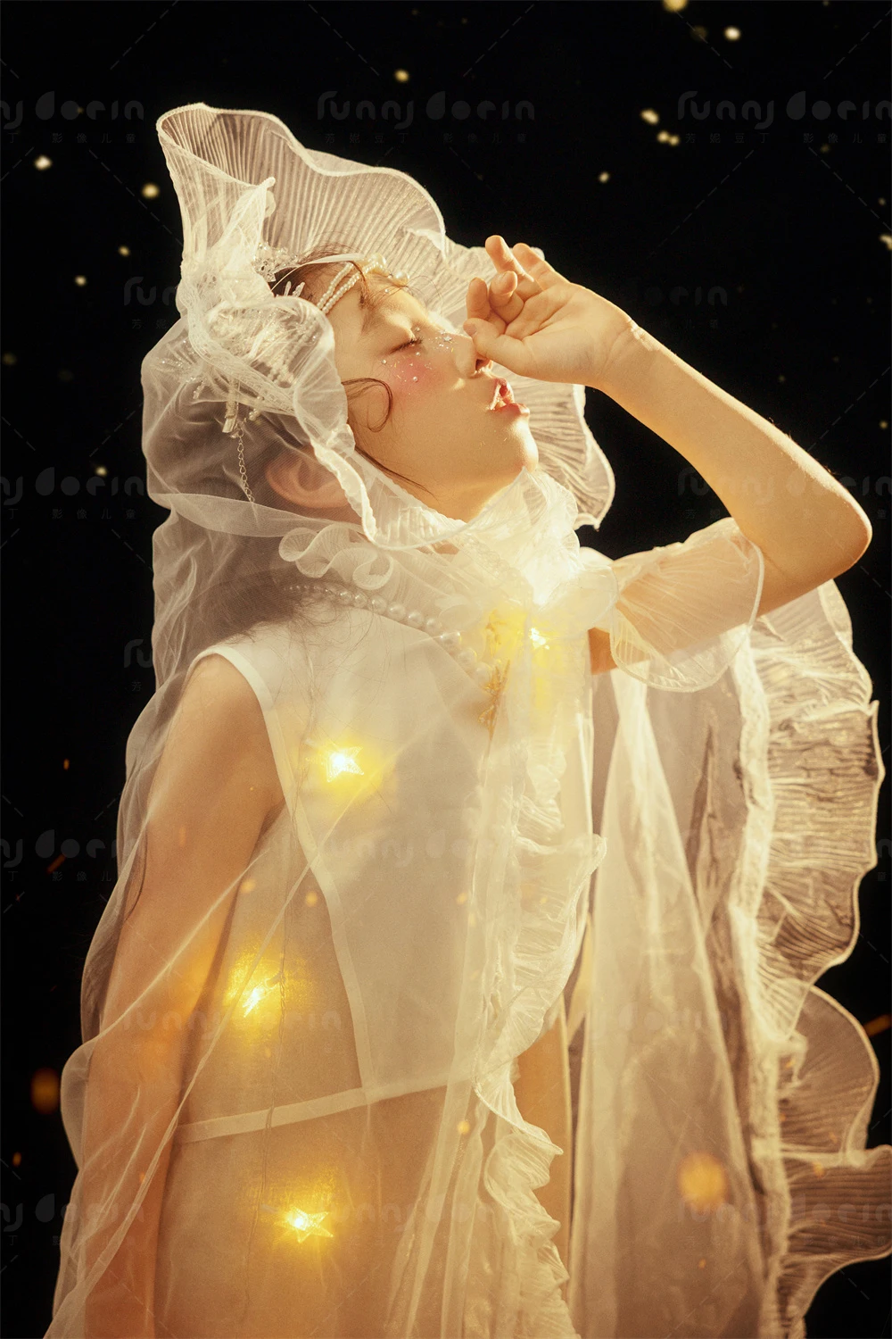 芳妮豆丁儿童摄影 金土星芒