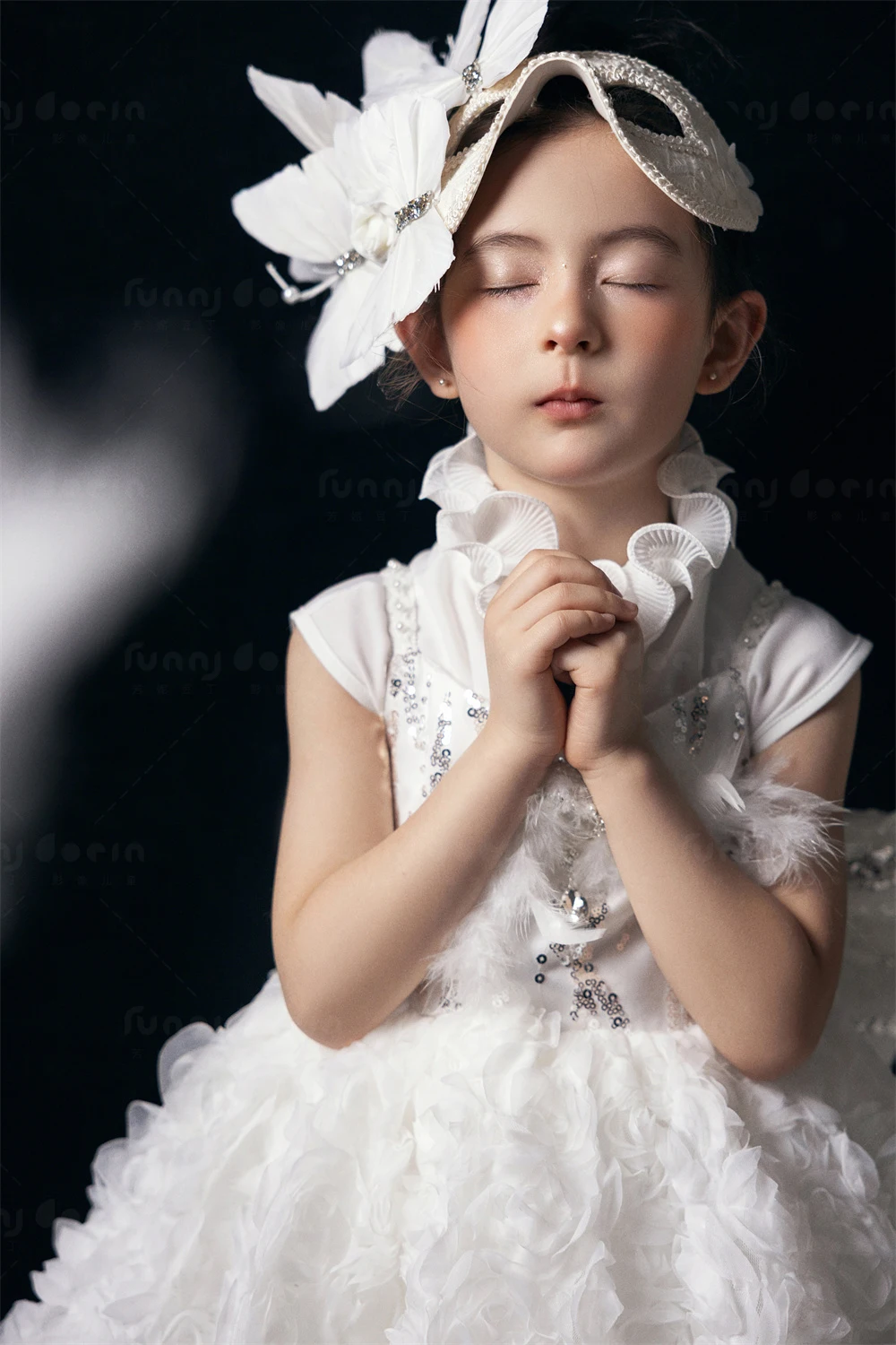 芳妮豆丁儿童摄影 天鹅之梦