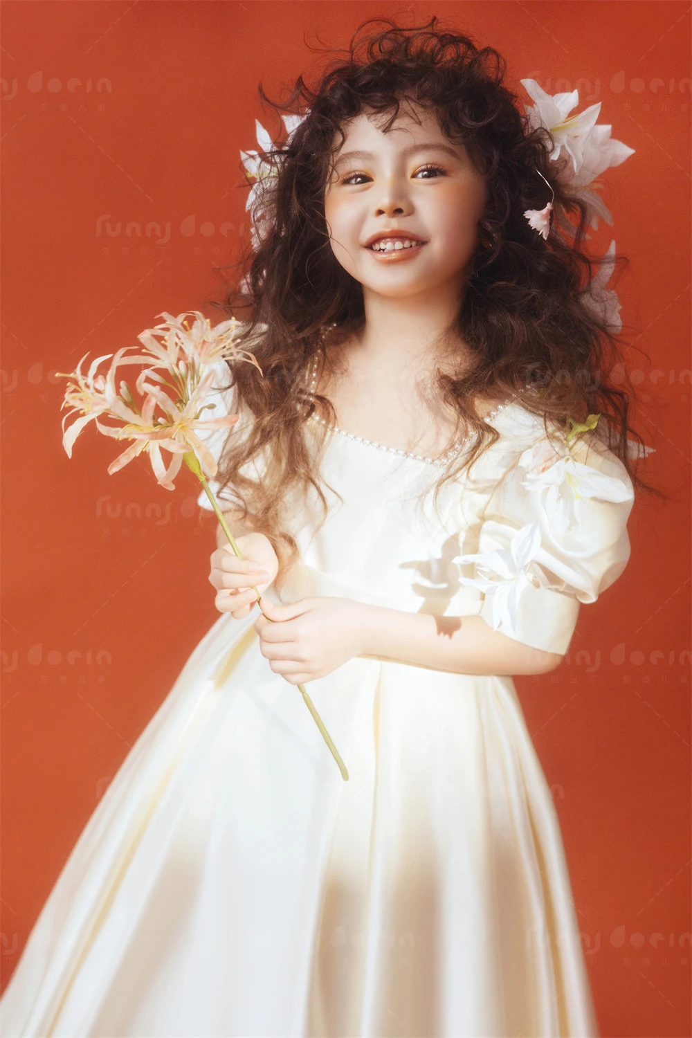 芳妮豆丁儿童摄影 花嫁初梦