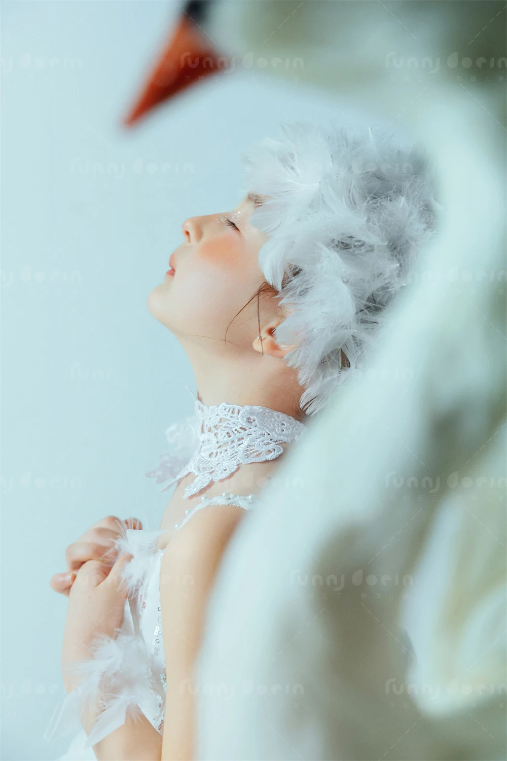 芳妮豆丁儿童摄影 天鹅之梦