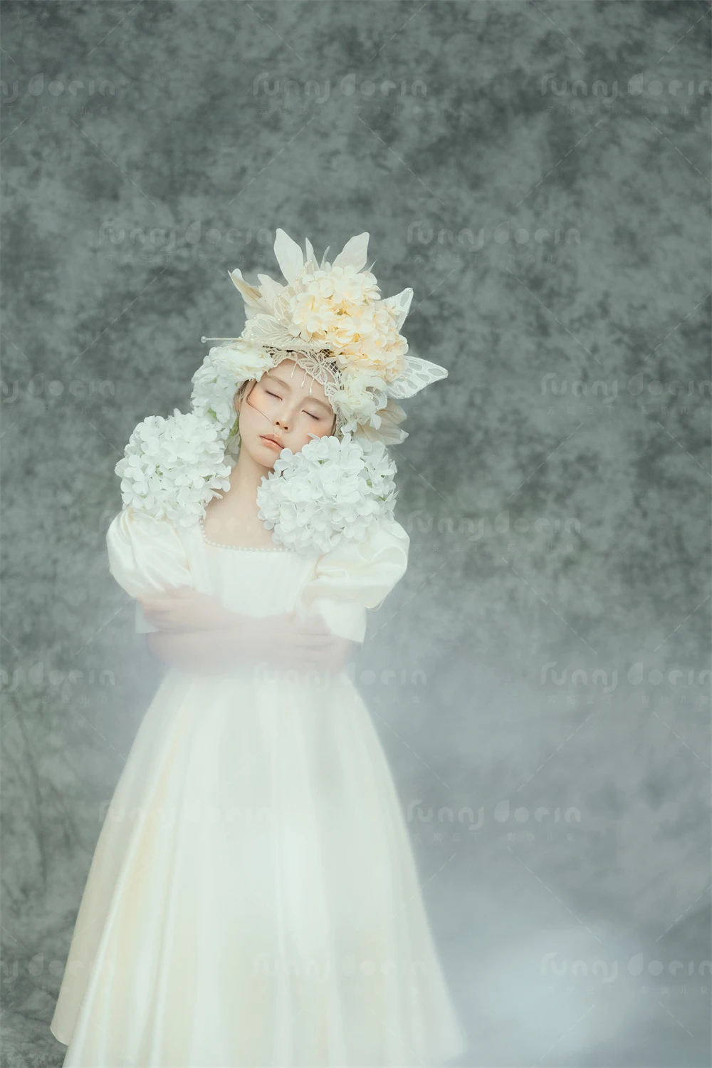 芳妮豆丁儿童摄影 花嫁初梦